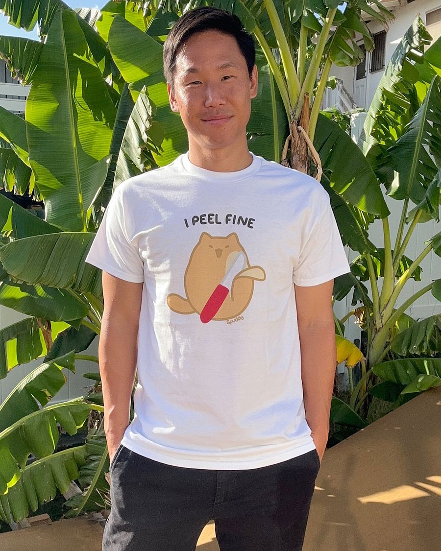 peeling fine tee🥔 product image (2)