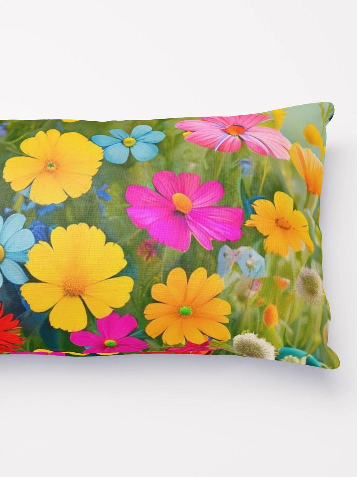 Cultivate Calm: Bohemian Botanical Escape Throw Pillow product image (2)