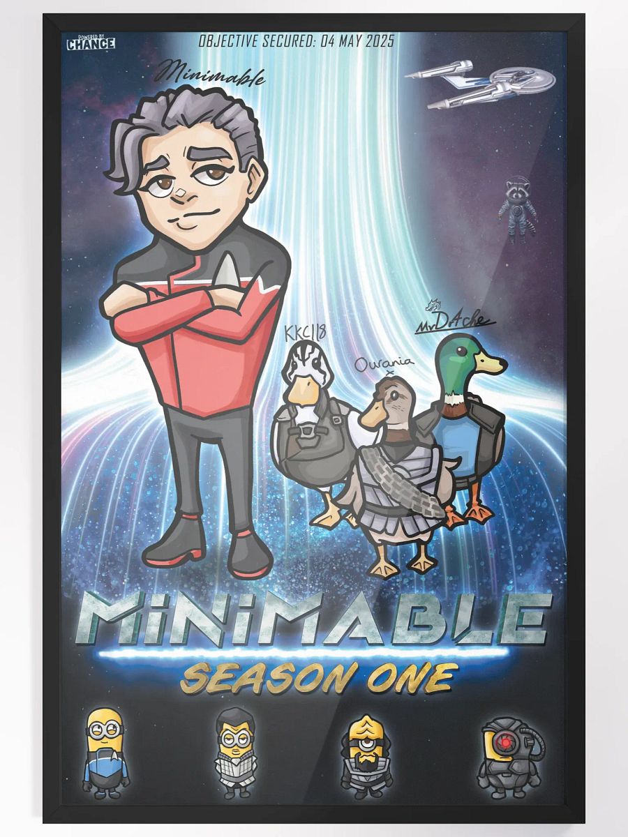 Minimable Season One Framed Poster 24" x 36" product image (4)