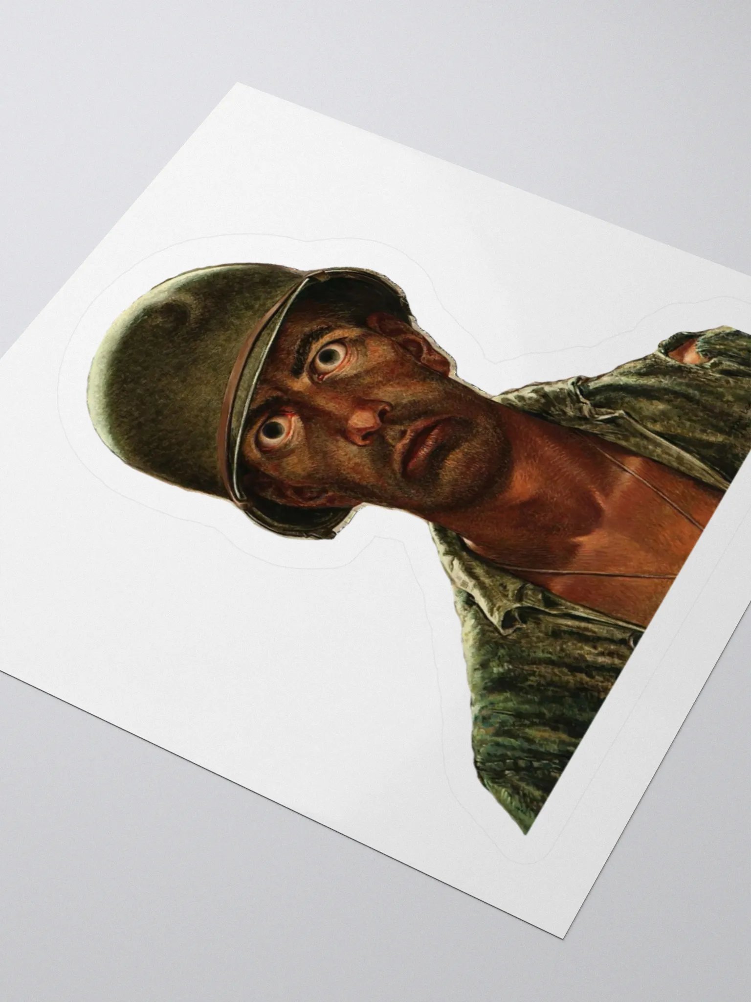 1000 Yard Stare Sticker product image (9)