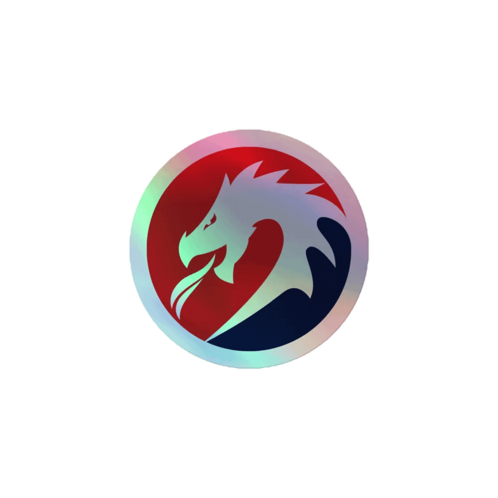 TsumegoDragon Holo Stickers product image (1)