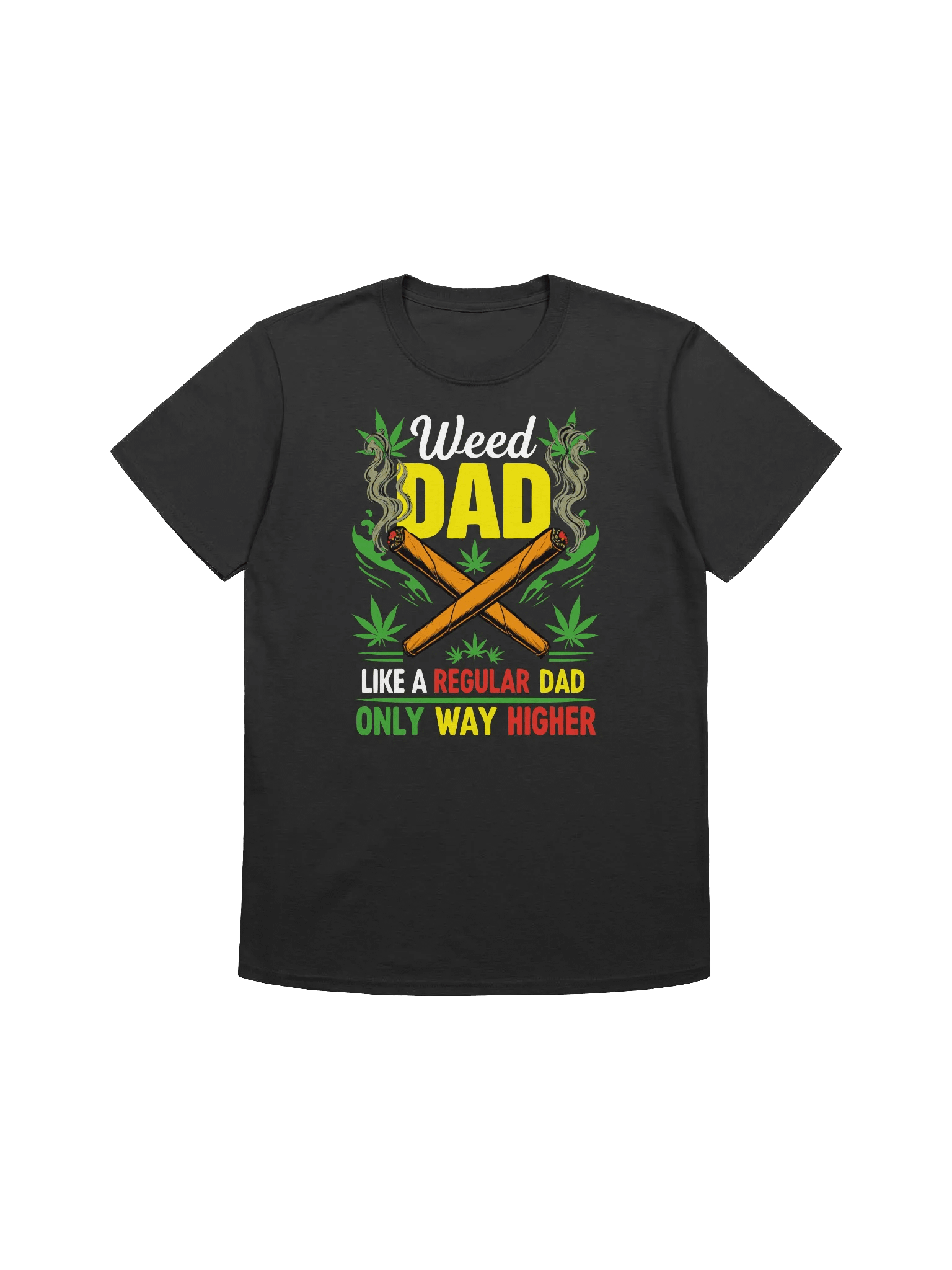 420 Weed - Weed Dad-A Hilarious Take on Fatherhood T-Shirt product image (6)