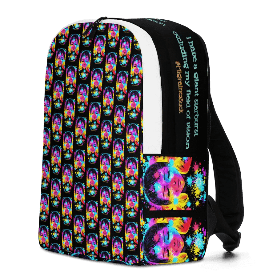 Migraines, Ocular Starbursts, Backpack product image (2)