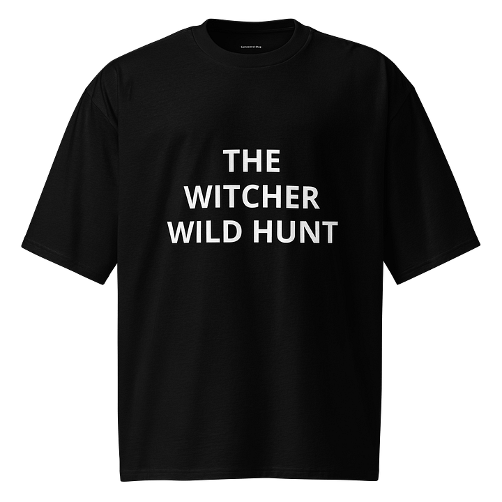 Wild Hunt Oversized Tee product image (1)