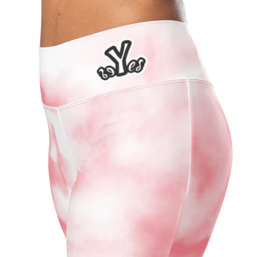 YesYes Pink Flare Leggings product image (1)