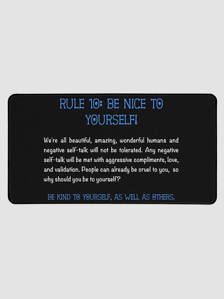 Rule 10 Mousepad product image (1)