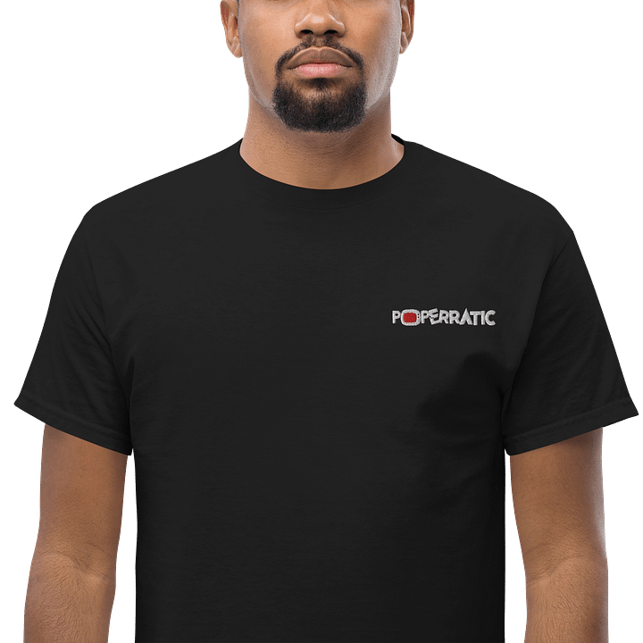 Poperratic Gilden Heavyweight Tee - Red & White Logo product image (1)