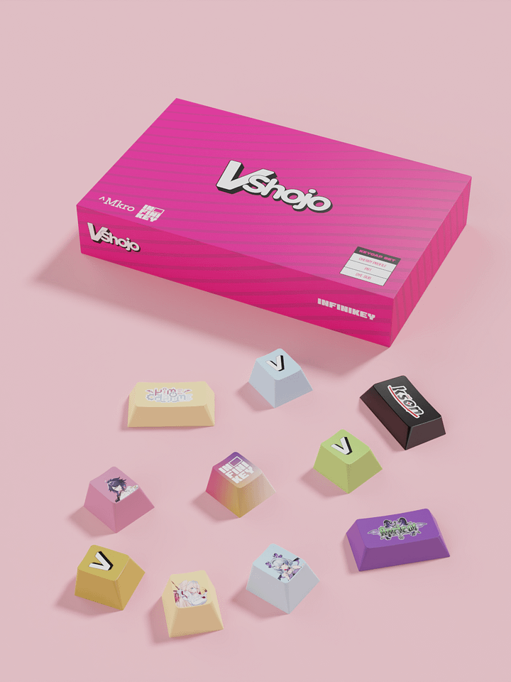 VShojo Series 2 Novelty Keycaps product image (1)