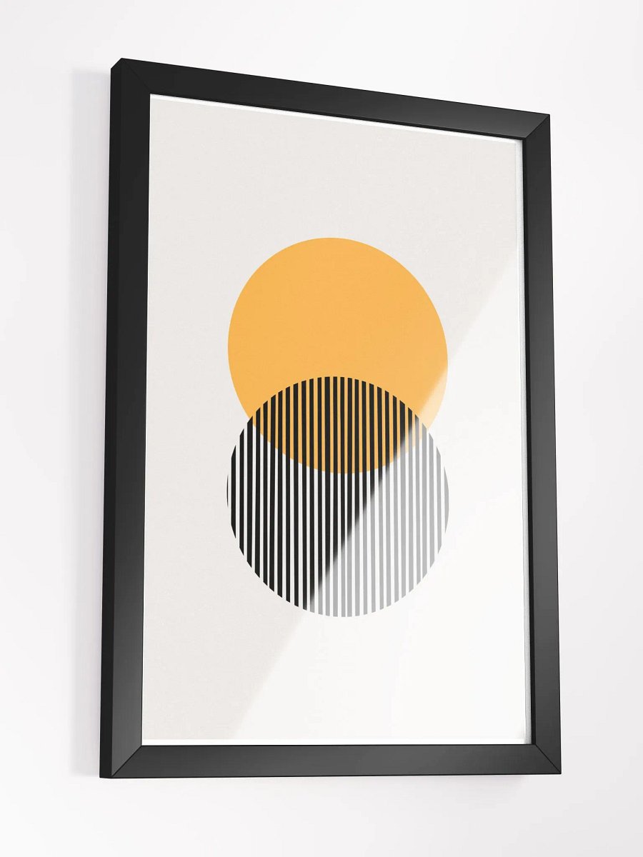 Harmony in Contrast Framed Poster product image (17)