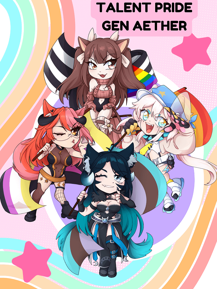 【PREORDER】Pride Collection Keychains Gen 2 product image (1)