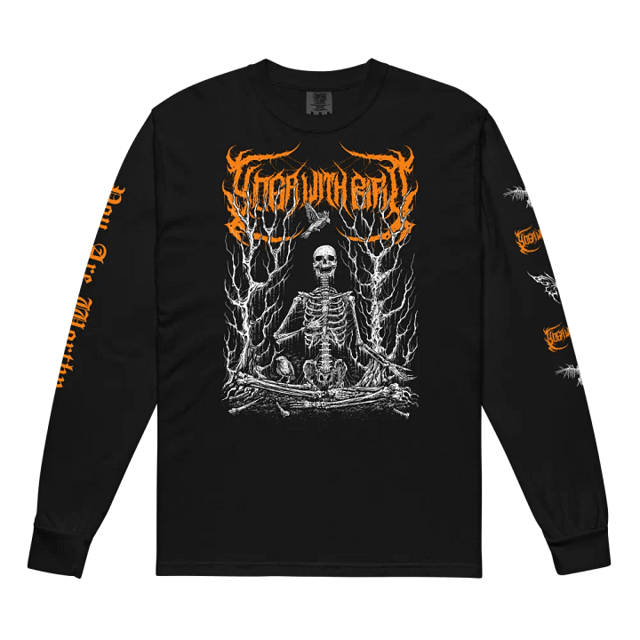 Corpse Pose Orange Logo Long Sleeve product image (1)