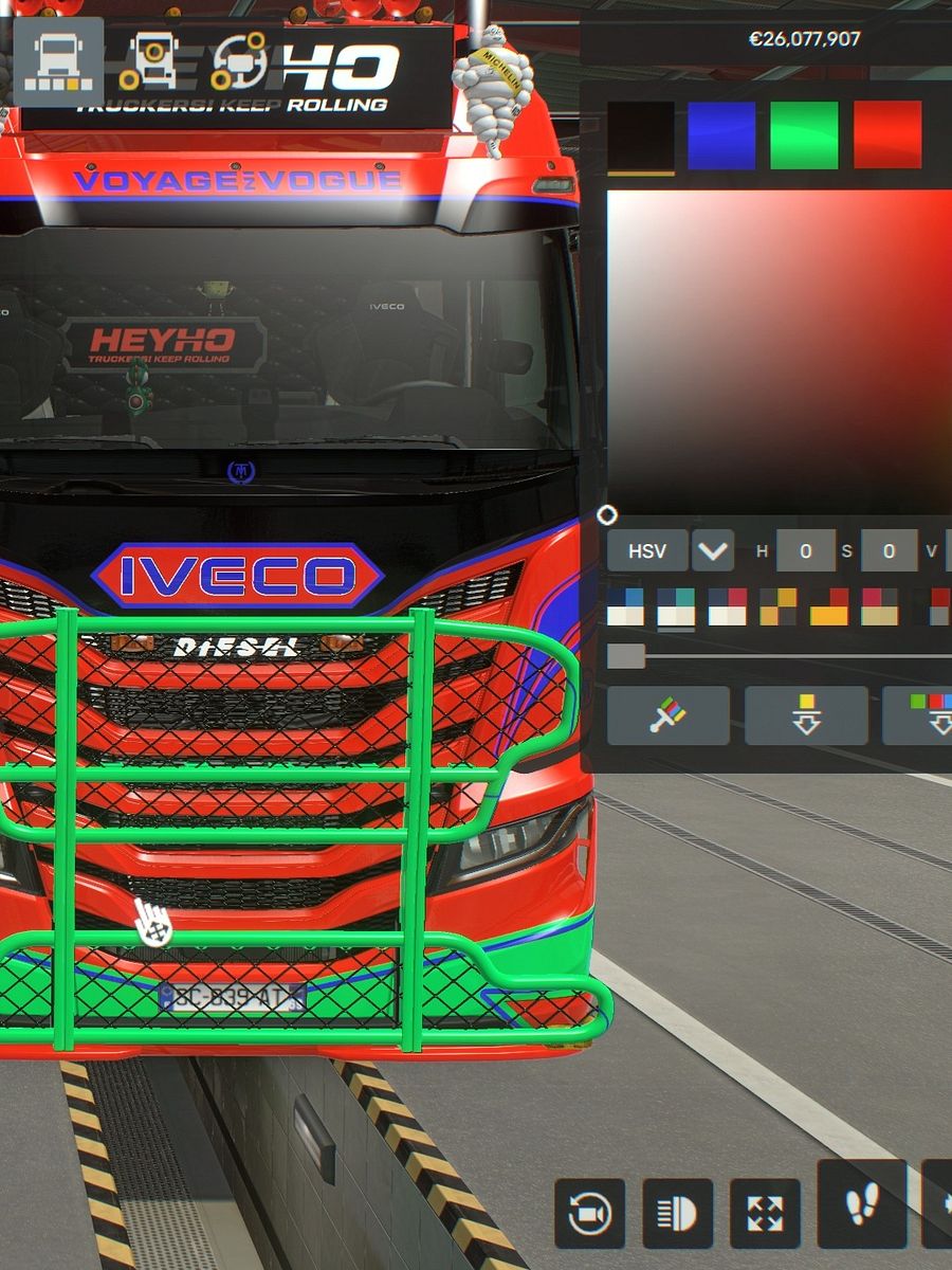 Iveco S Way Paintjob | Changeable Multi Color Skin | Compatible with Tuning Pack by MDT product image (11)