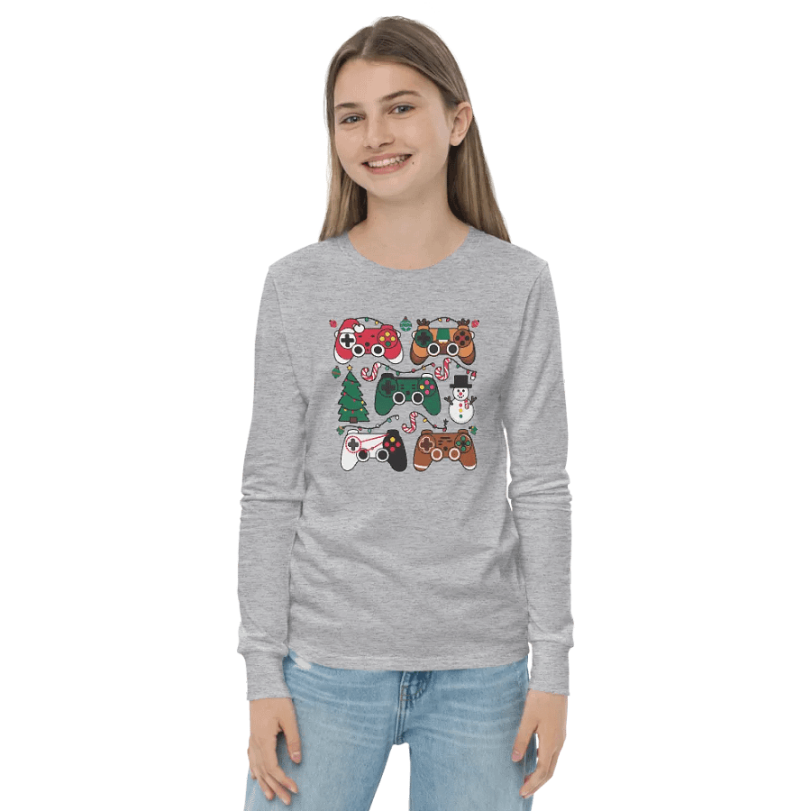 Festive Gamer's Delight Long Sleeve Tee product image (21)