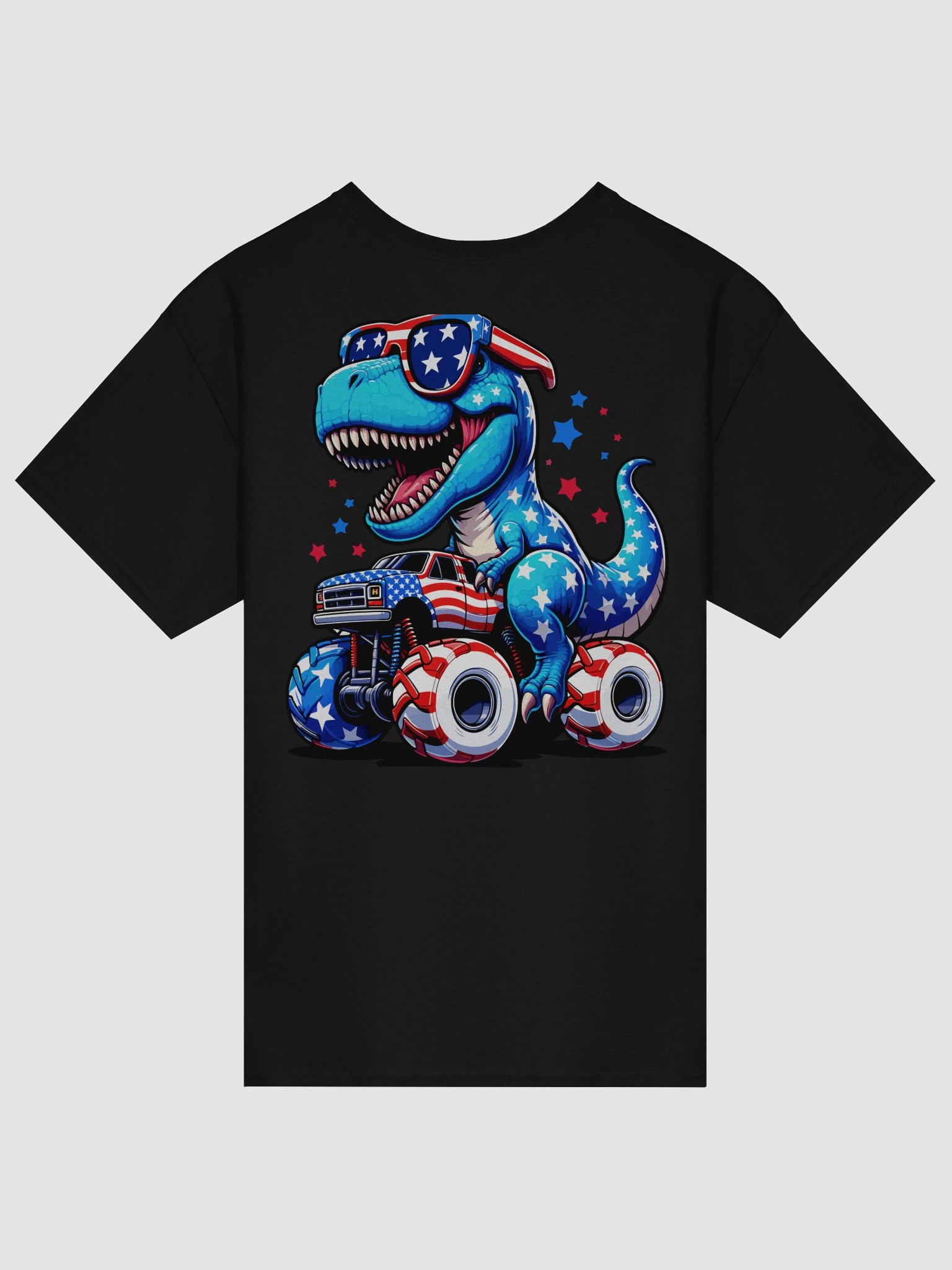 TeNN4OUR Records T-Rex 4th of July T-Shirt product image (8)
