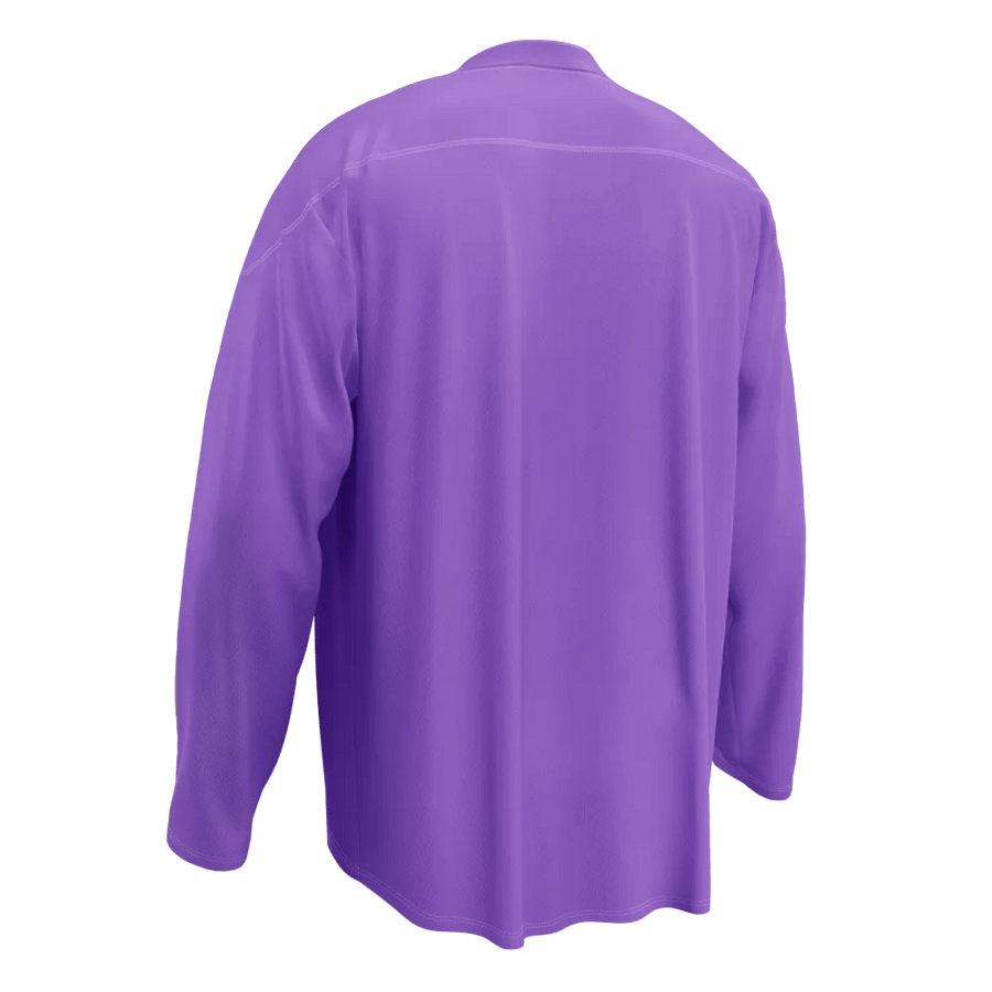 Plain Color Amethyst Hockey Fan Jersey product image (2)