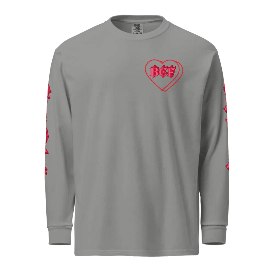 BFF Heart Outline Long Sleeve Shirt product image (1)