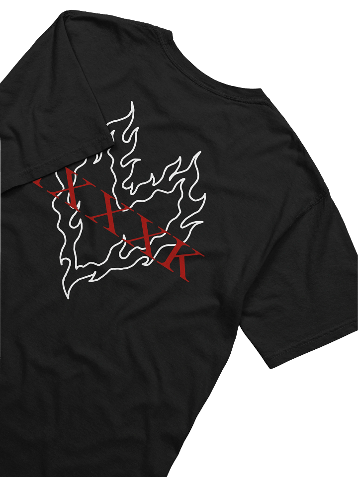 Fiery White Heart | Shirt product image (2)