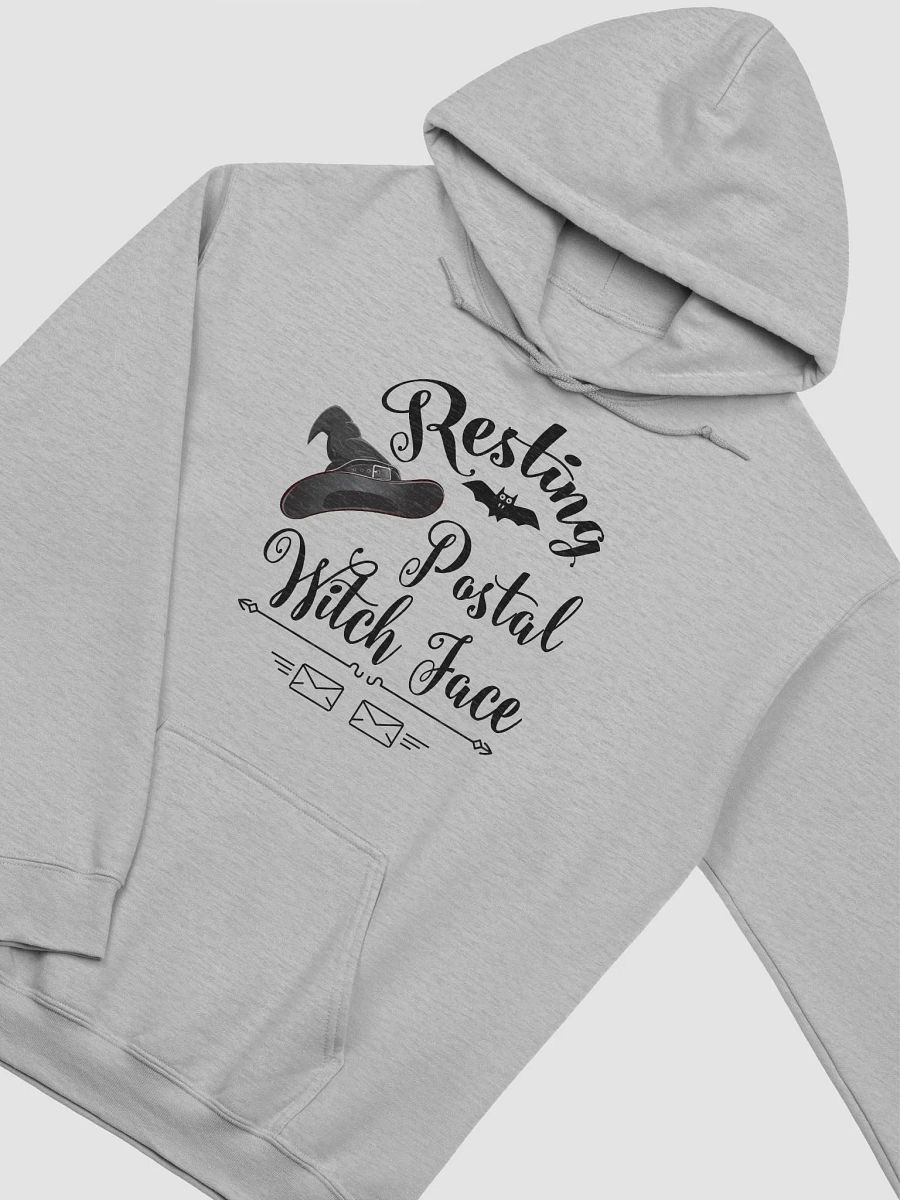Postal witch face hoodie postal worker halloween product image (2)