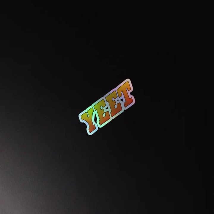 YEET Holographic Sticker Sheet Set product image (4)