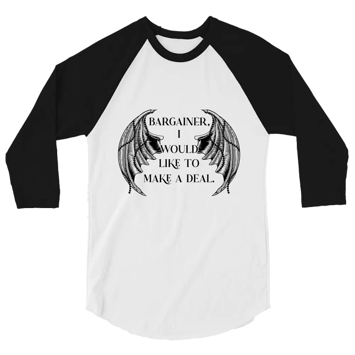 Bargainer Calling Card Fine Jersey Raglan Tee product image (32)