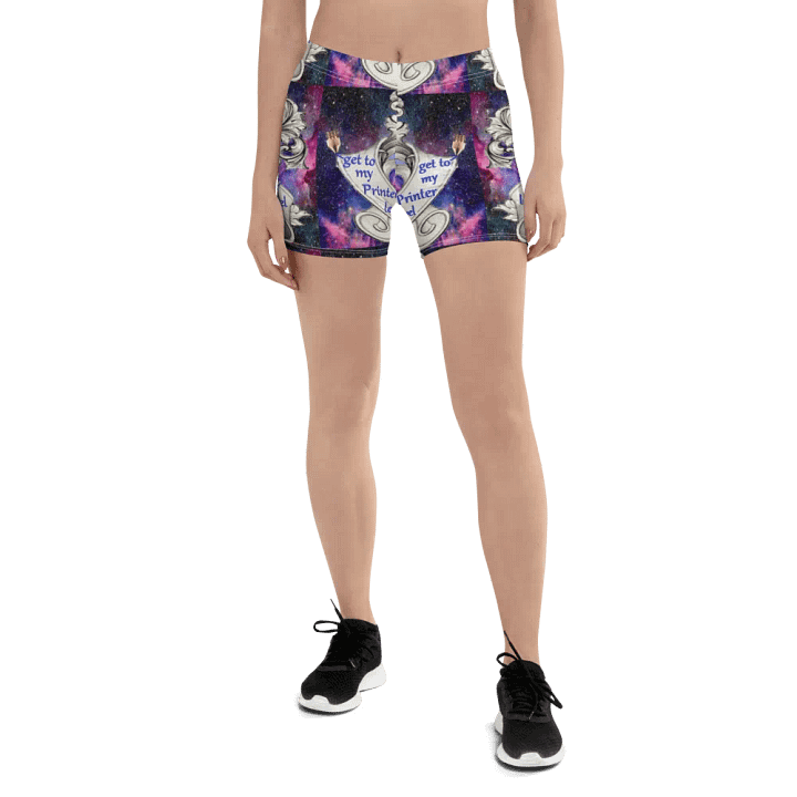 Shorts mit Allover-Print, get to my Printer level product image (1)
