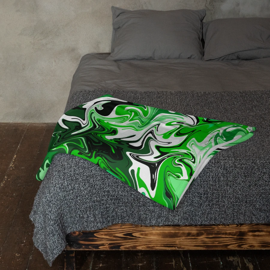 Green Swirl Blanket product image (11)