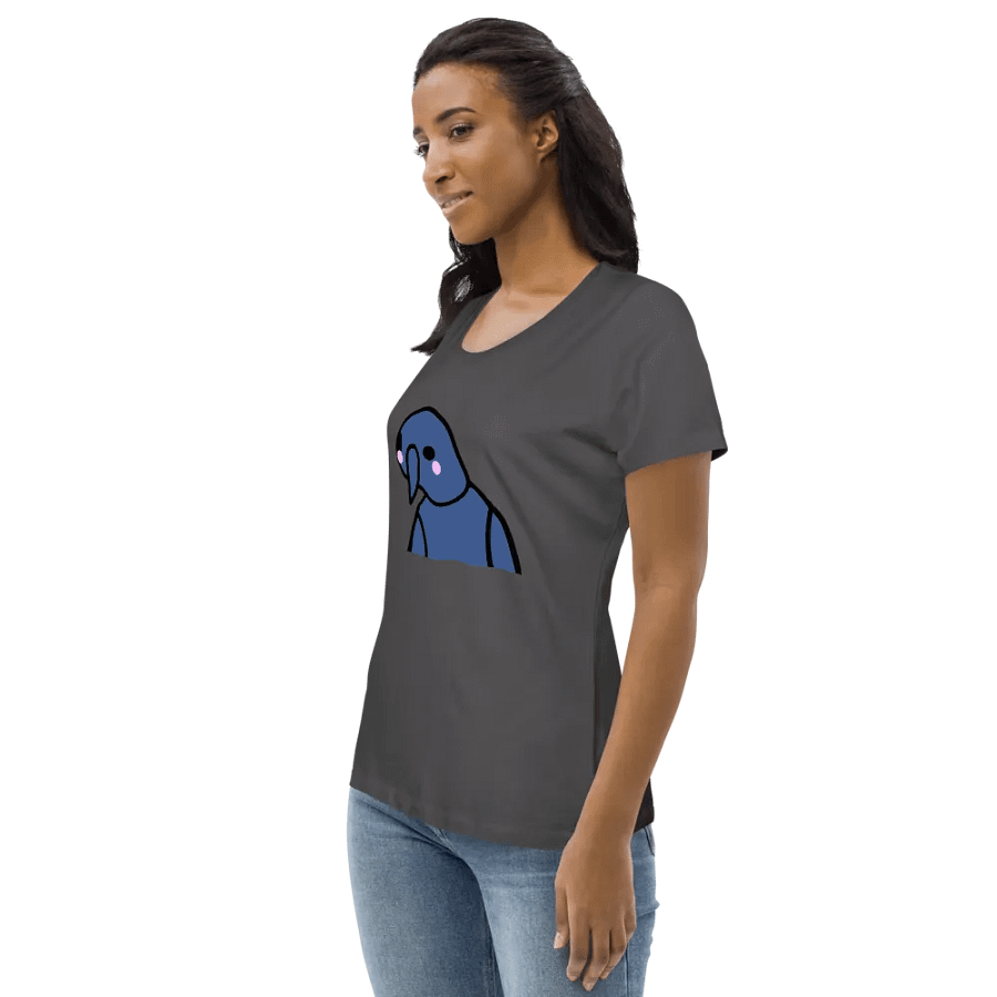 BlushSki Printed Fitted Womens Tee product image (5)