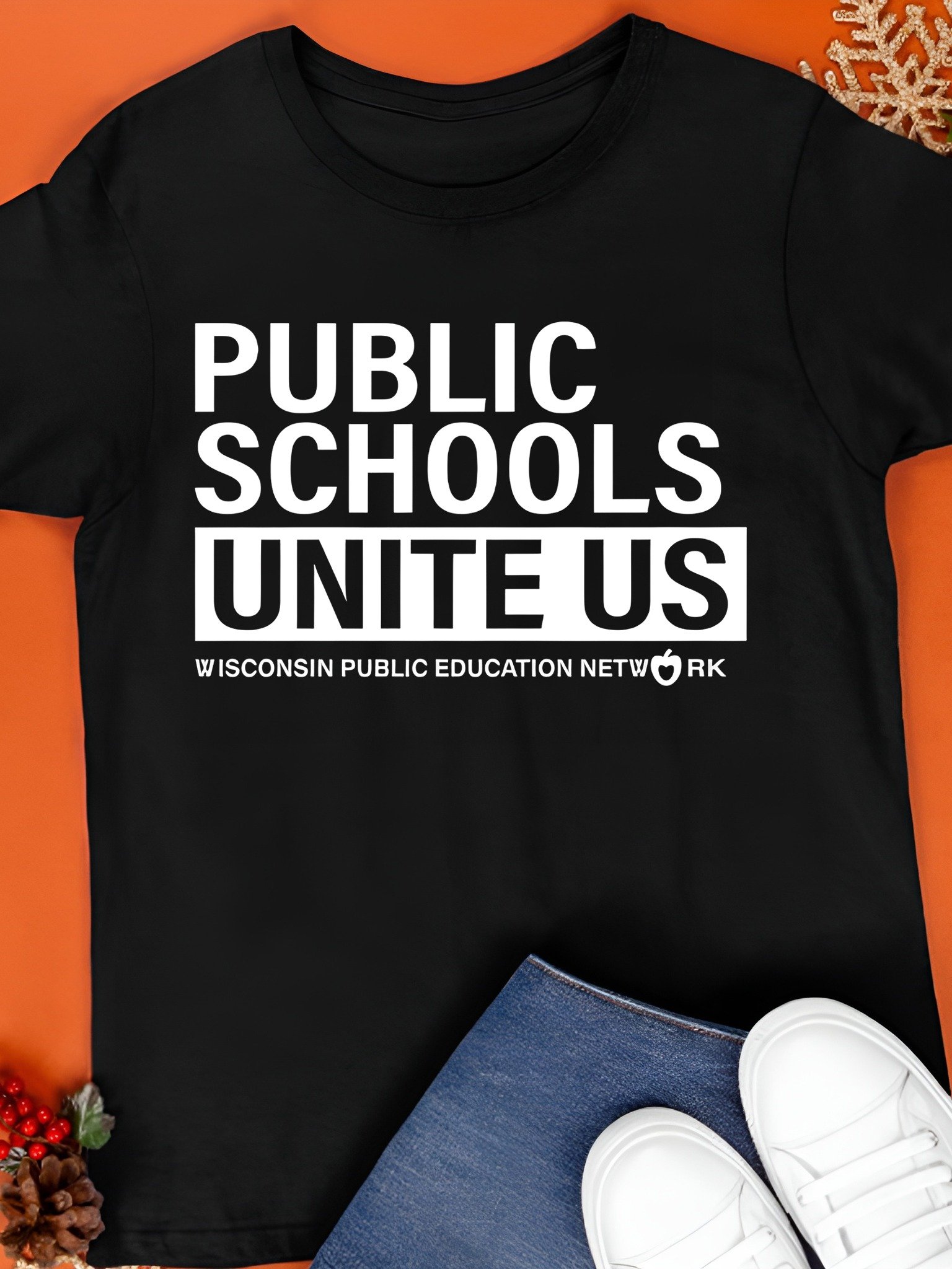 Public Schools Unite Us Wisconsin Public Education Network Shirt product image (1)