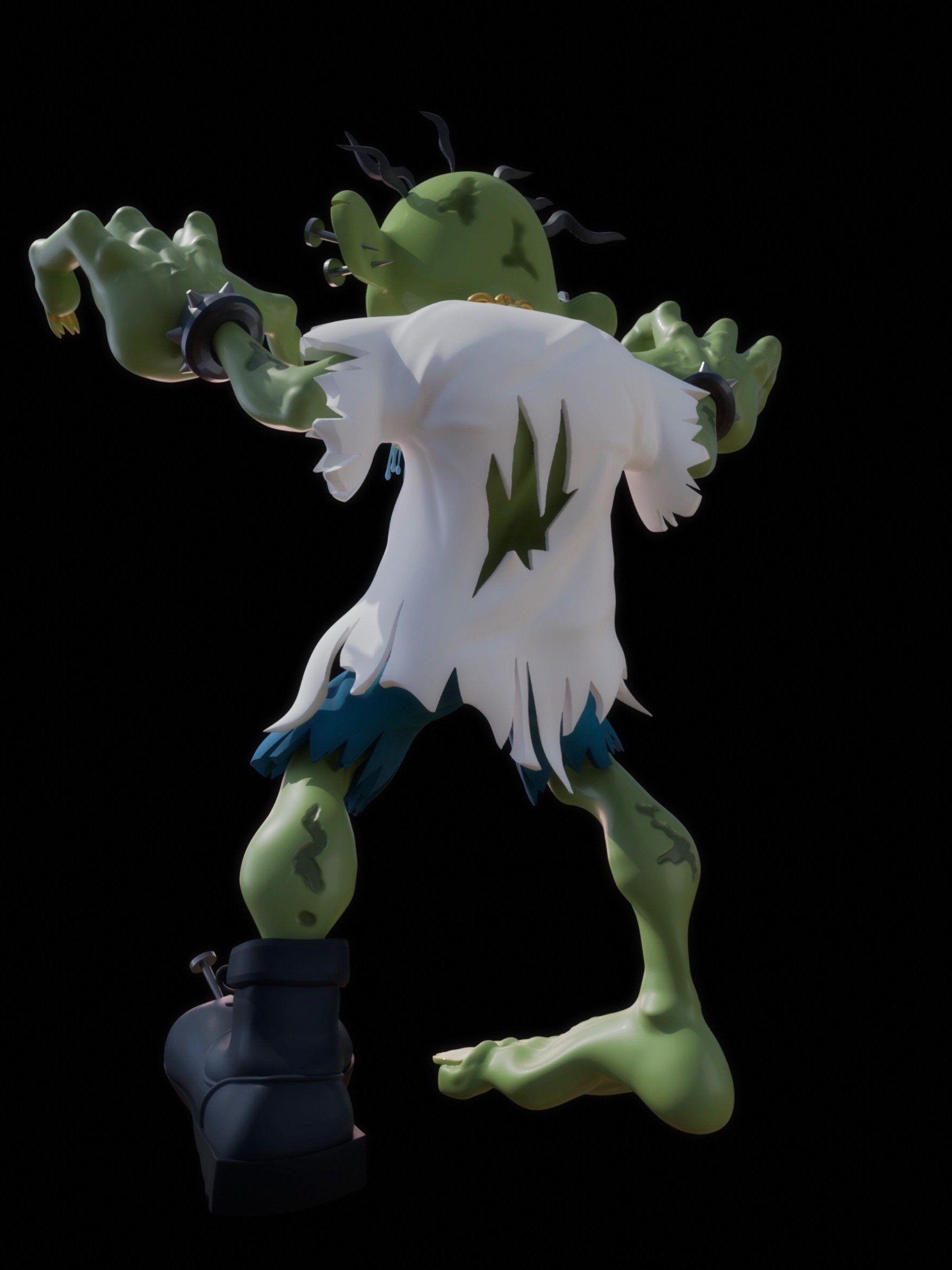 Sculpting a Zombie in zBrush Step by Step Tutorial product image (3)