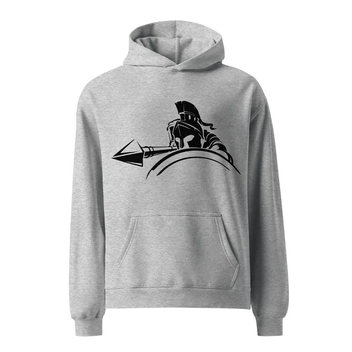 Grey Spartan Hoodie product image (1)