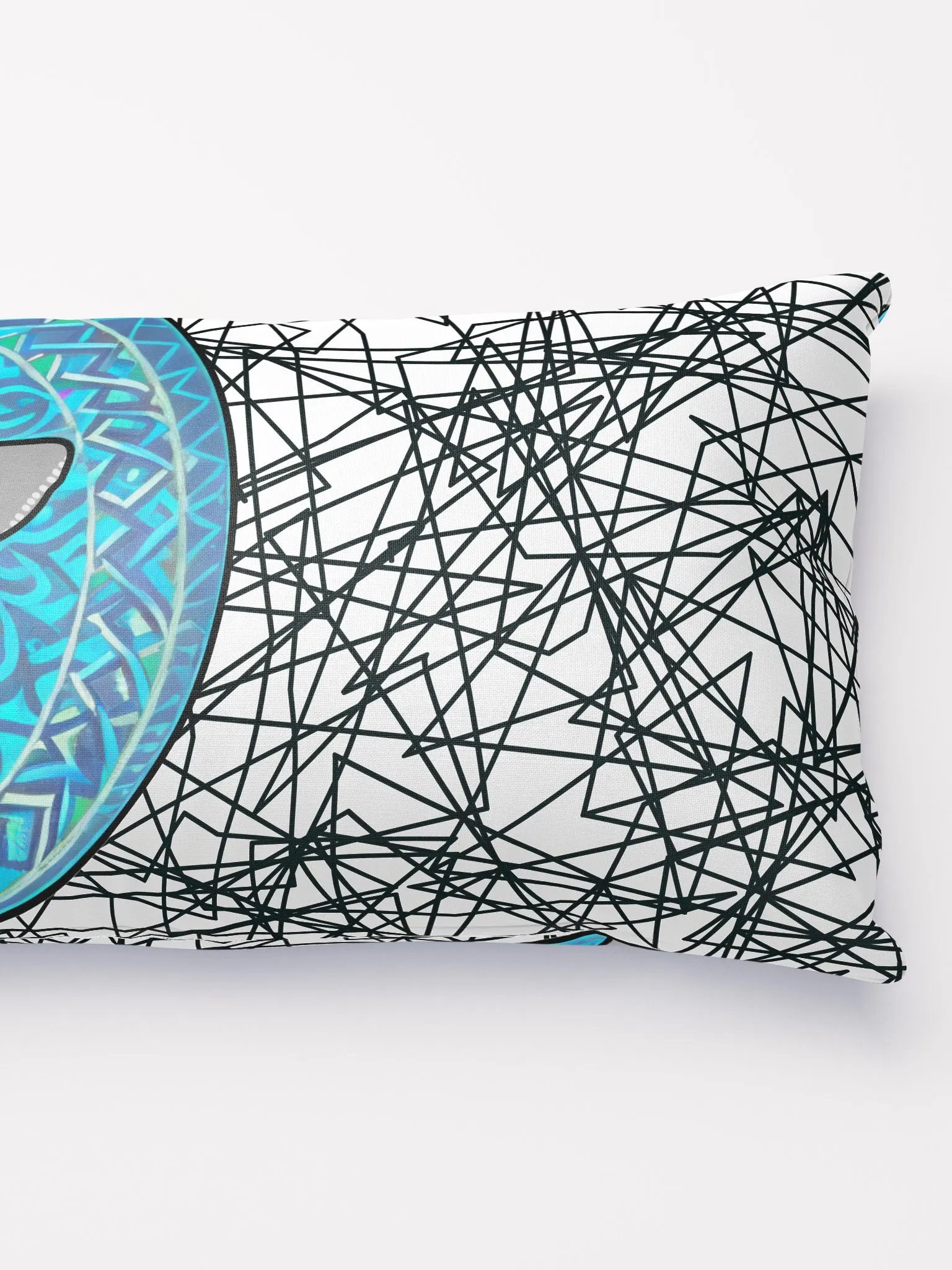 Aboriginal Styled Wolfpack Logo Pillow product image (2)