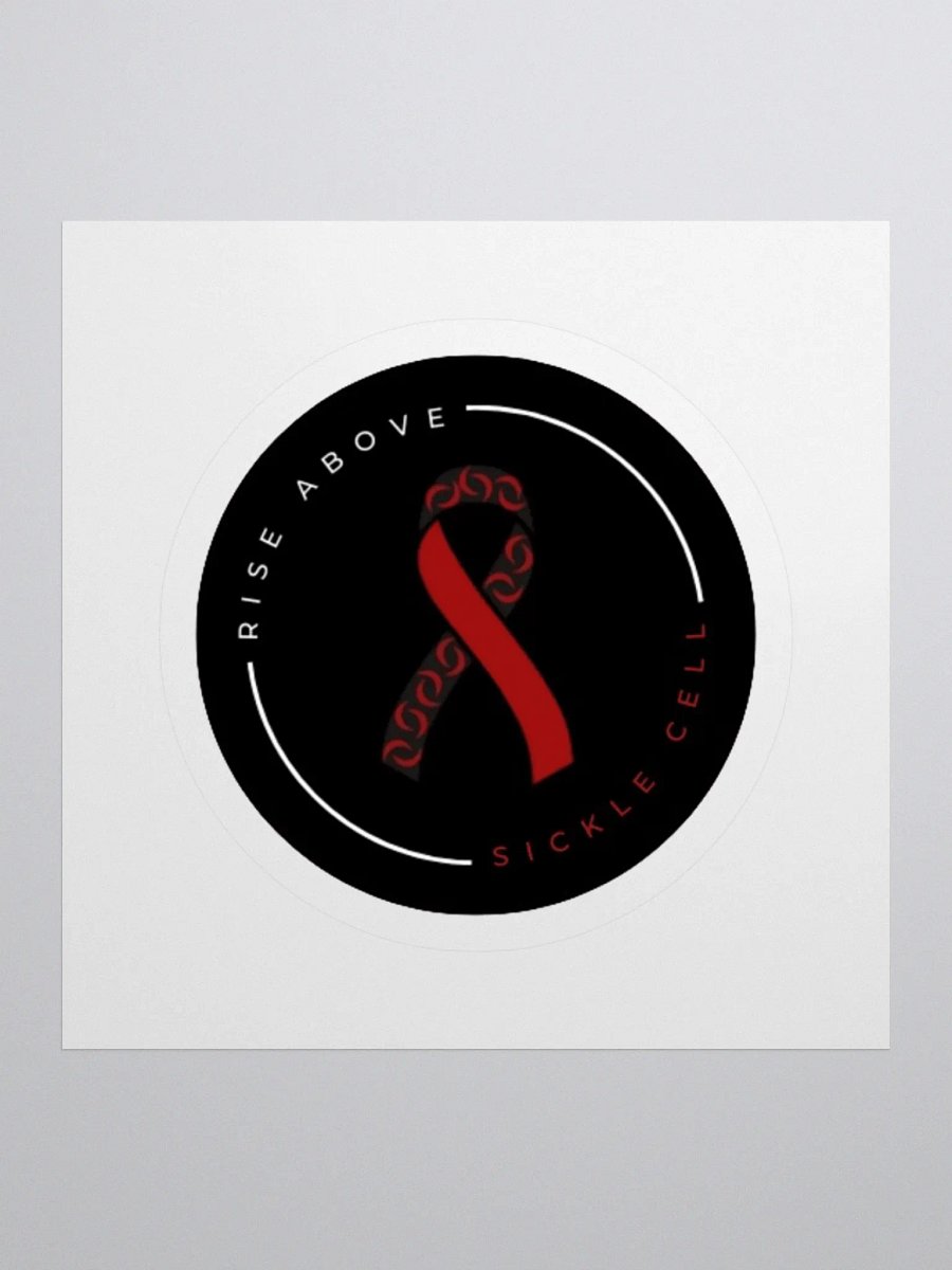 Rise Above Sickle Cell Kiss Cut Stickers product image (3)