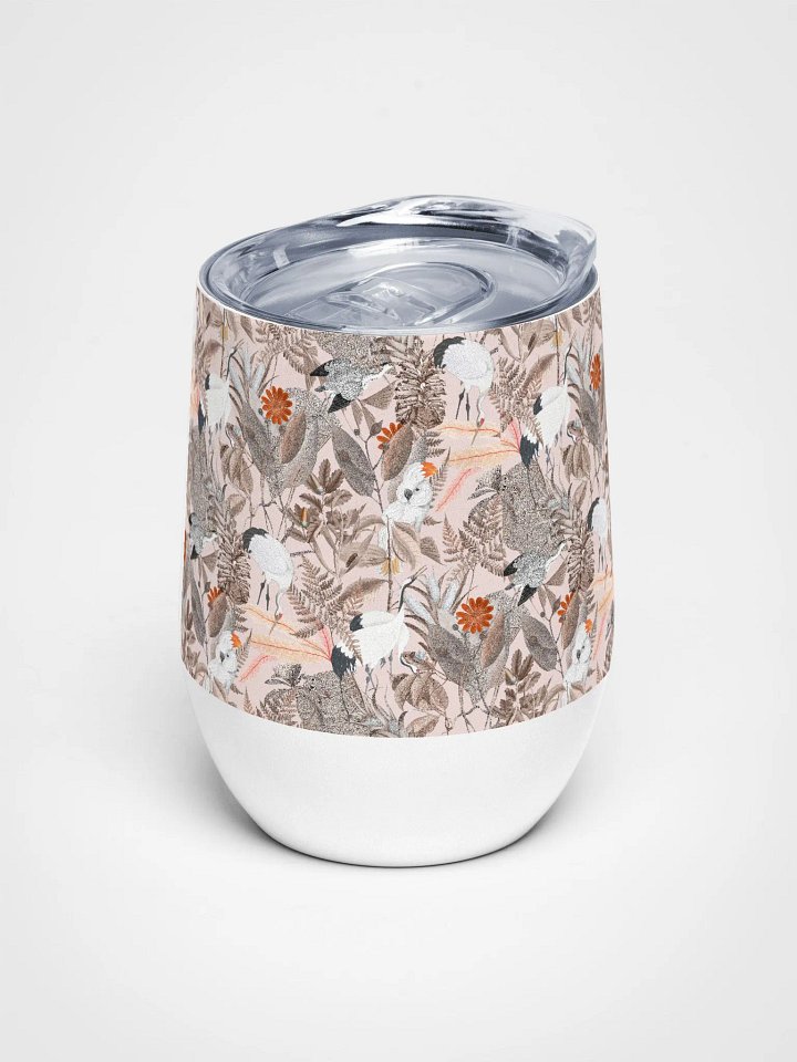 Pink Ecotone Insulated Wine Tumbler product image (2)