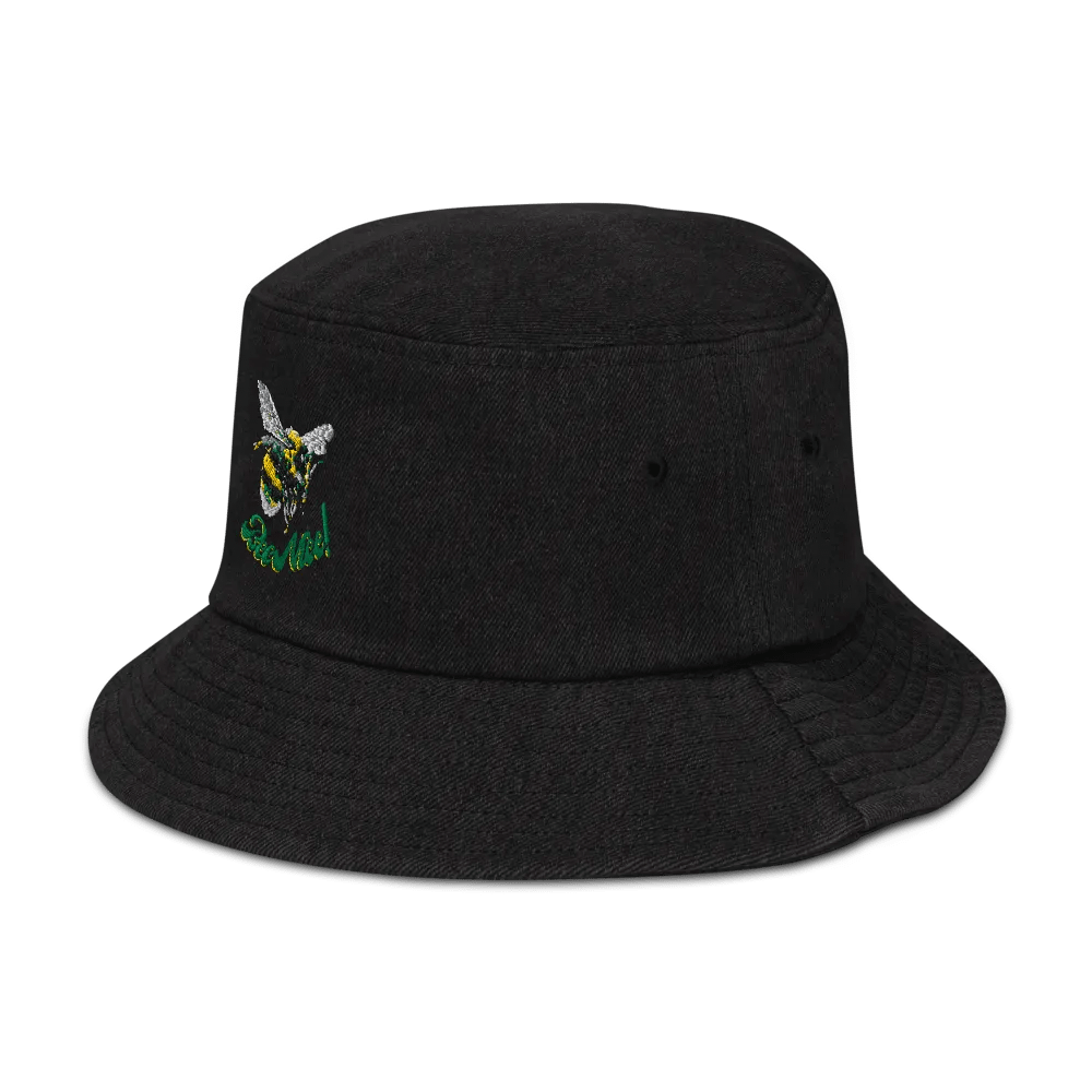 Bee Nice Denim Bucket Hat product image (7)