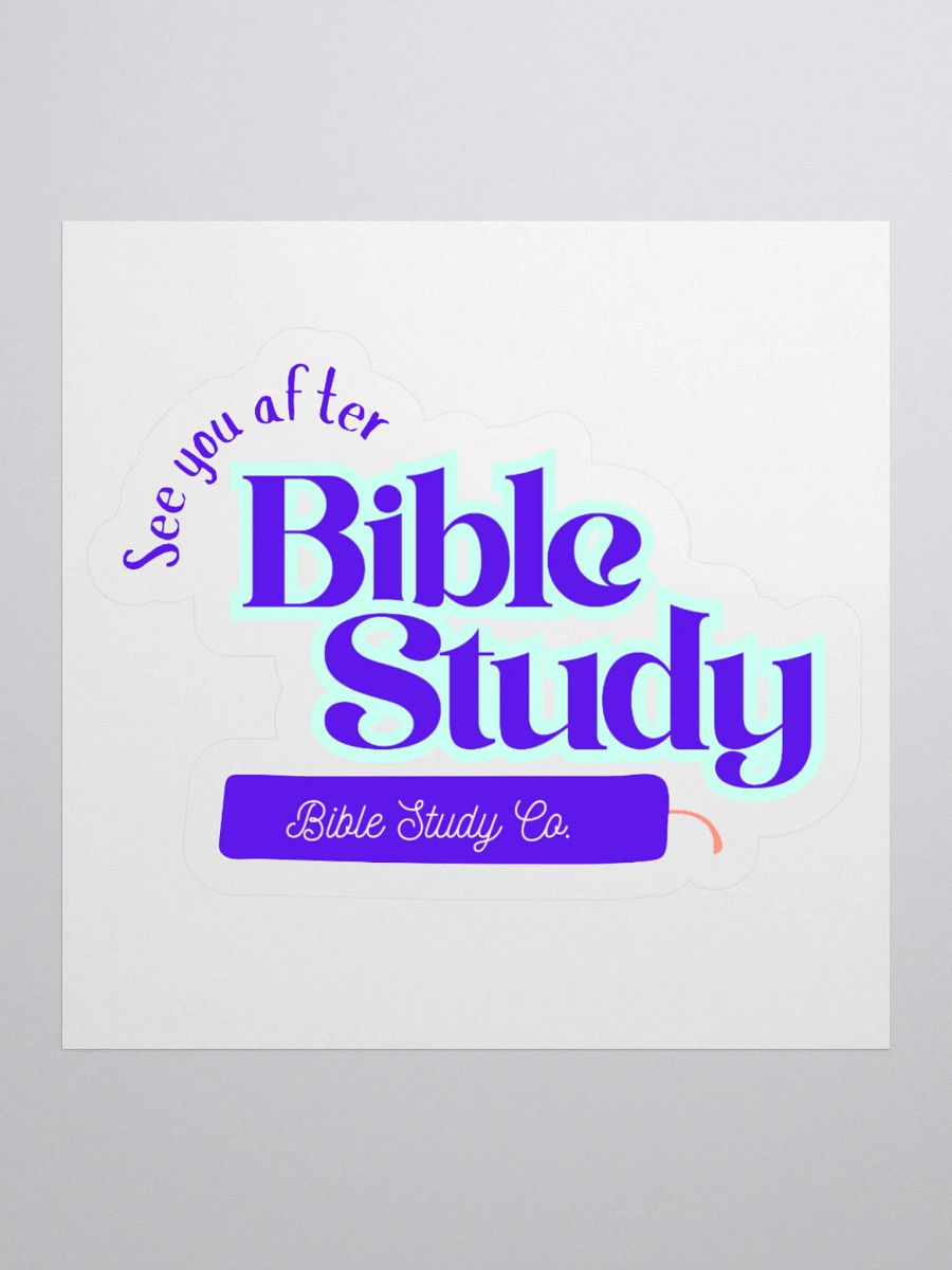 Bible Study Co. Sticker product image (2)