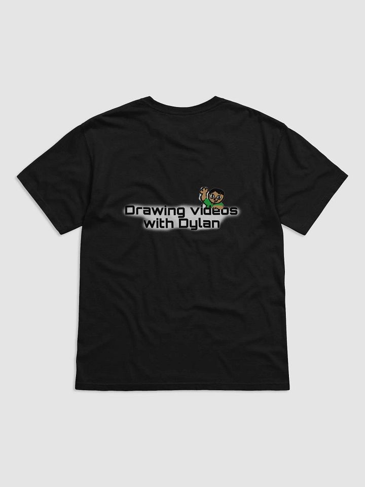 drawing videos with Dylan YouTube logo shirt product image (2)