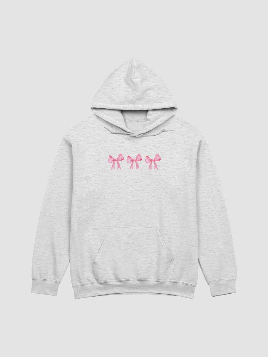 3 bow not the problem hoodie product image (1)