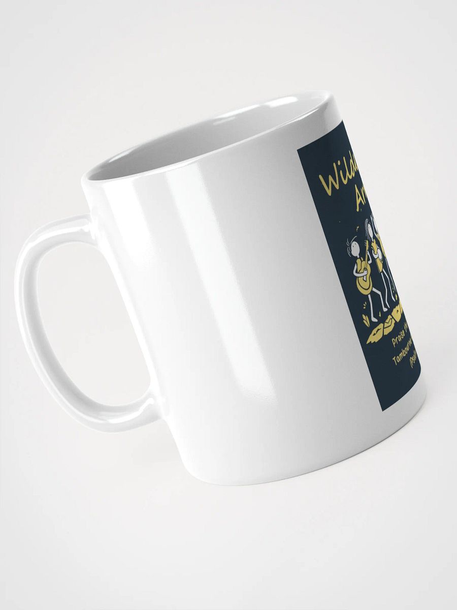 White Wilderness Army Tambourine Dance Glossy Mug product image (3)