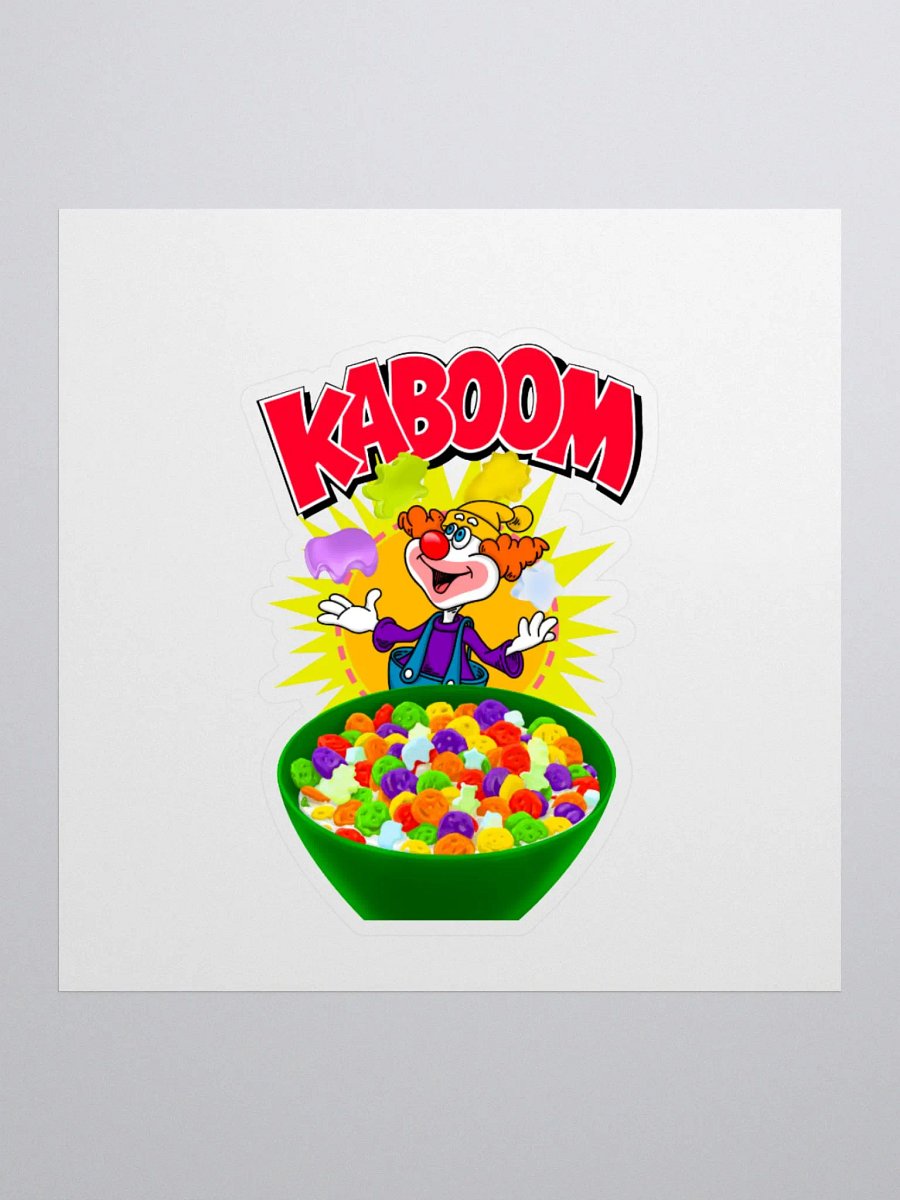 🥣 Saturday Morning Breakfast Kaboom! Sticker 🥣 product image (1)