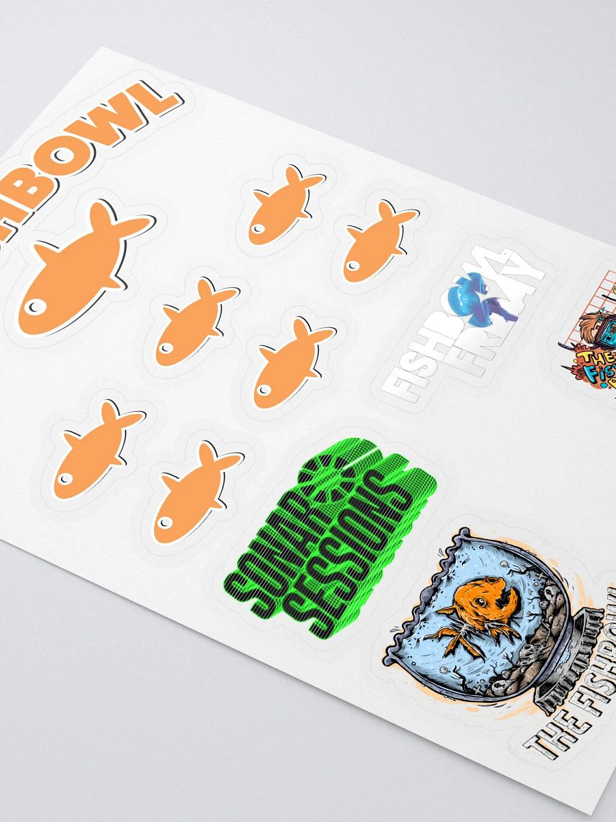 Fishbowl Logo's Sticker Pack! product image (3)