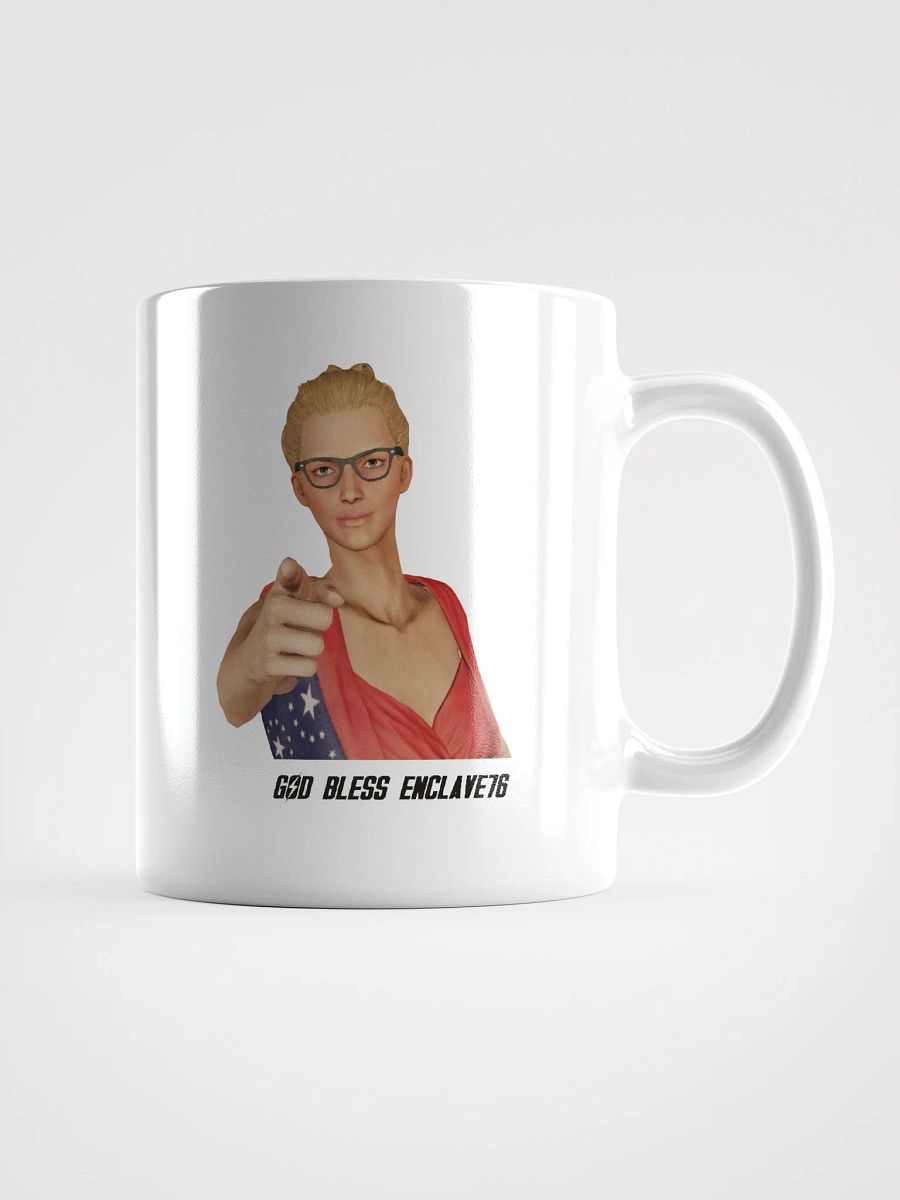 First Lady White Glossy Mug product image (1)