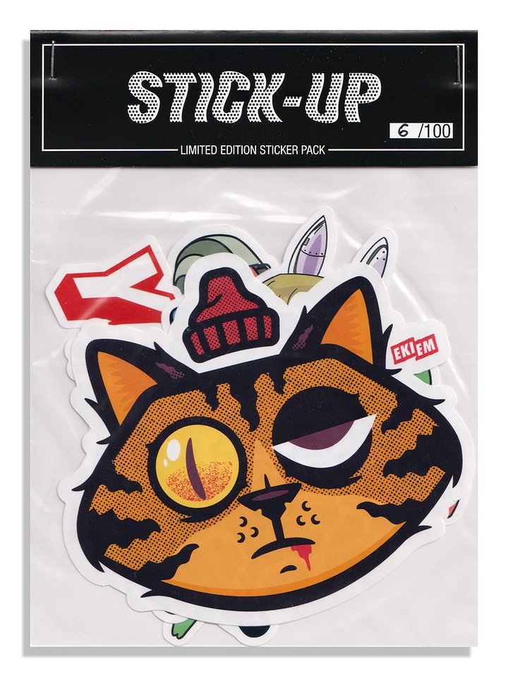 Stick-Up Stickerpack - (5 Premium Vinyl Stickers) product image (1)