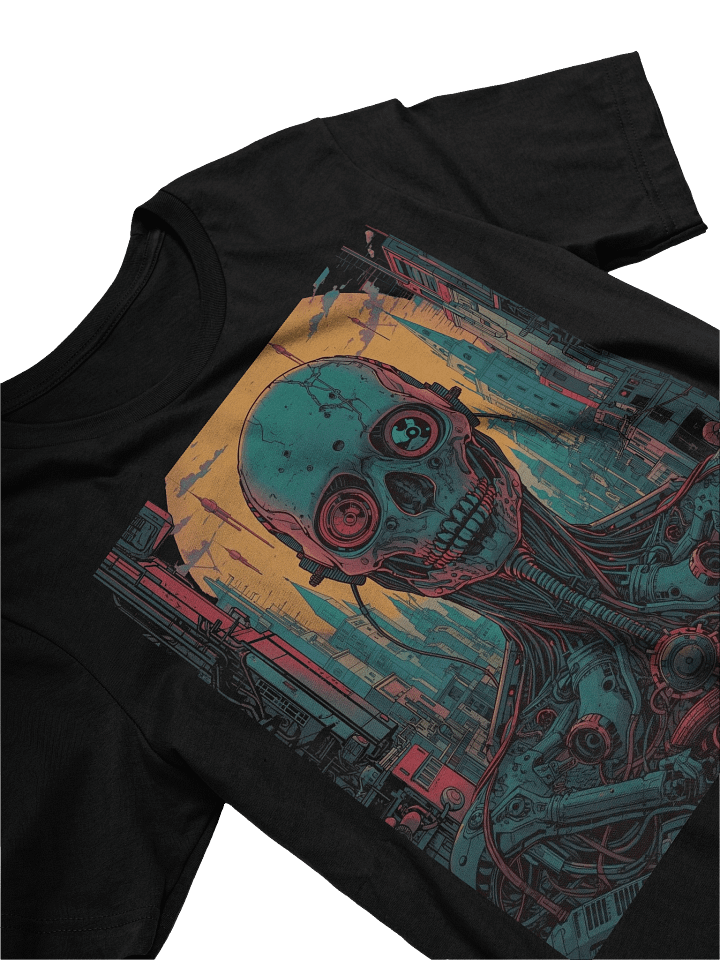Synthetic Skull Dominion Lightweight T-Shirt product image (2)