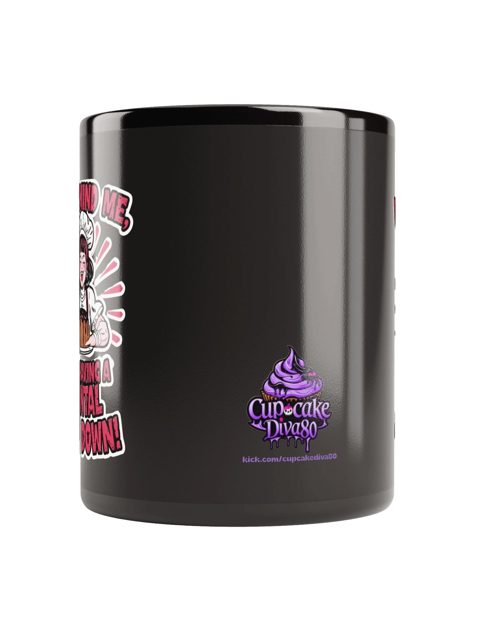 Mental Bake down Mug in black product image (10)