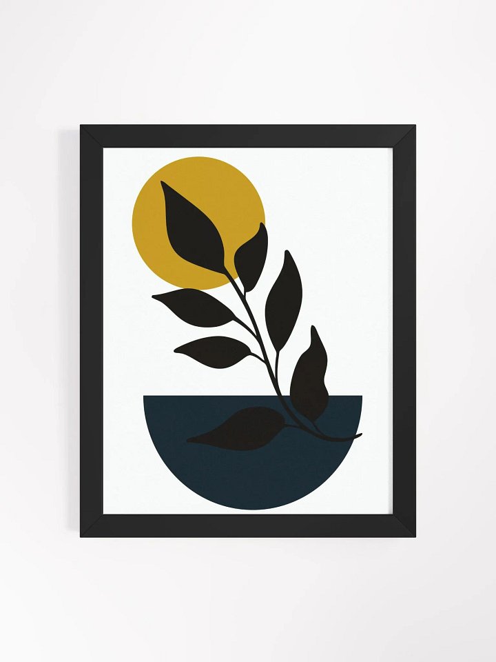 Botanical Minimalism Framed Poster product image (4)