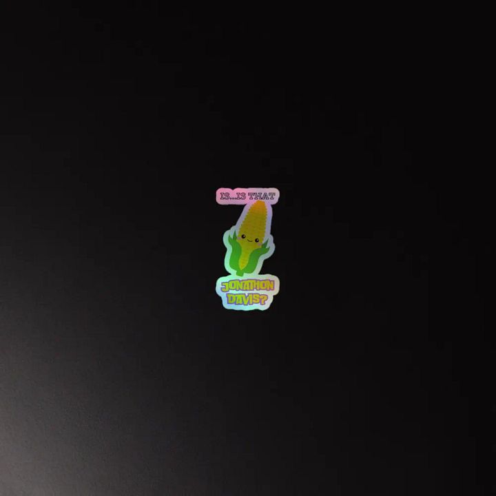Is That Jonathon Davis? Holographic Sticker product image (4)