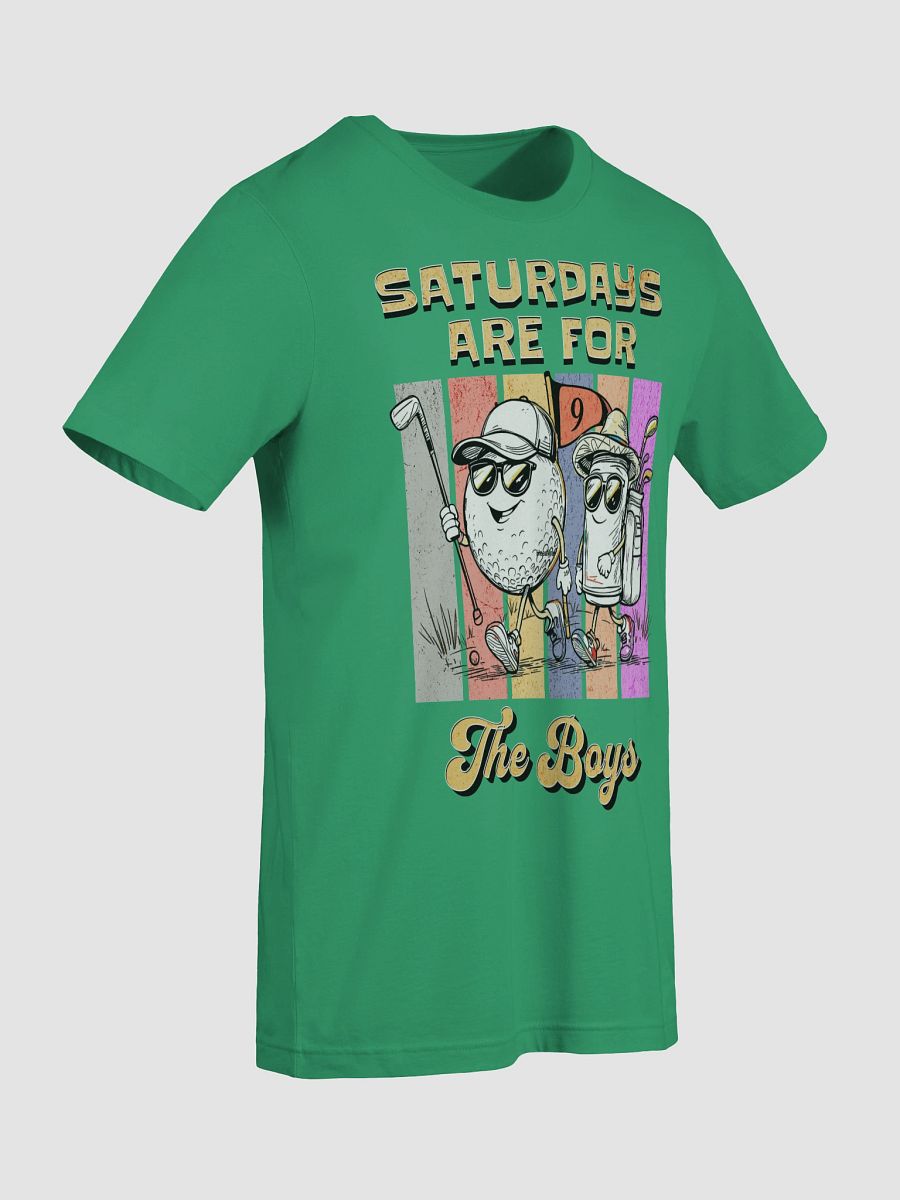 Saturdays Are For The Boys Golfing Tee product image (35)