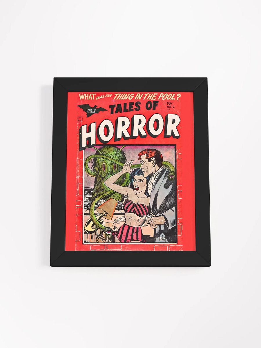 Tales of Horror Vintage Comic Book Cover Framed Poster product image (5)