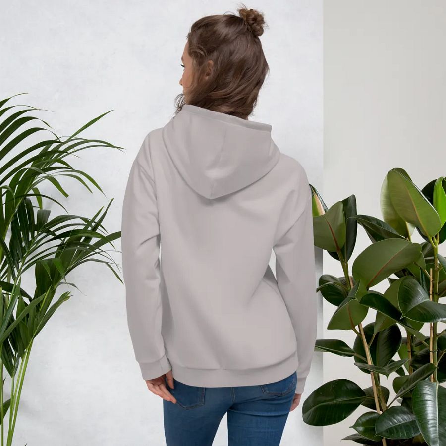 Plain Gray True Summer Unisex Recycled Polyester Heavyweight Premium Hoodie by Treasure Pie product image (12)