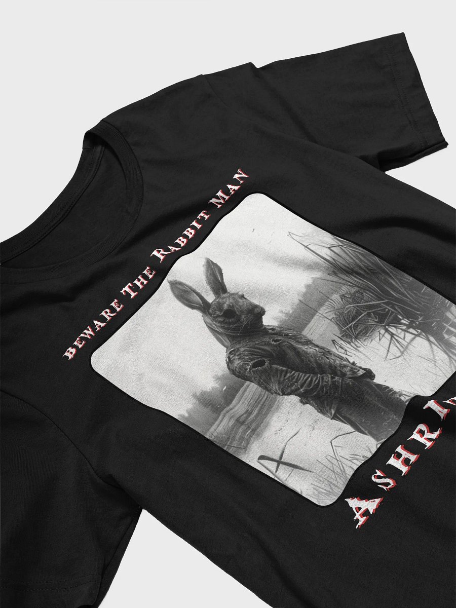 Rabbit Man T-Shirt in Black product image (3)